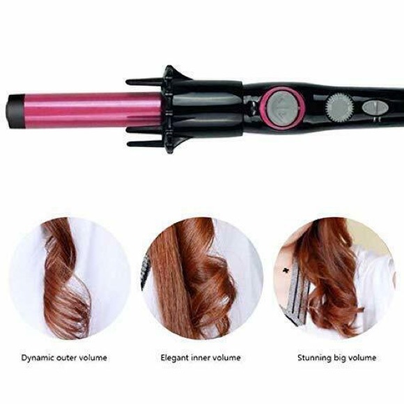 Professional Ceramic Automatic 360° Rotating Hair Curler Spin Curling Wand Iron - Picture 6 of 6